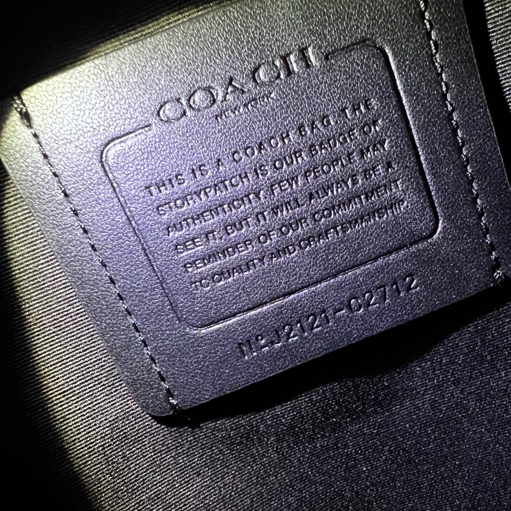 Coach Track Backpack In Signature Canvas